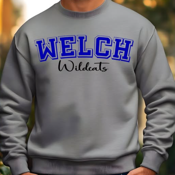 Block town Cursive mascot Shirt