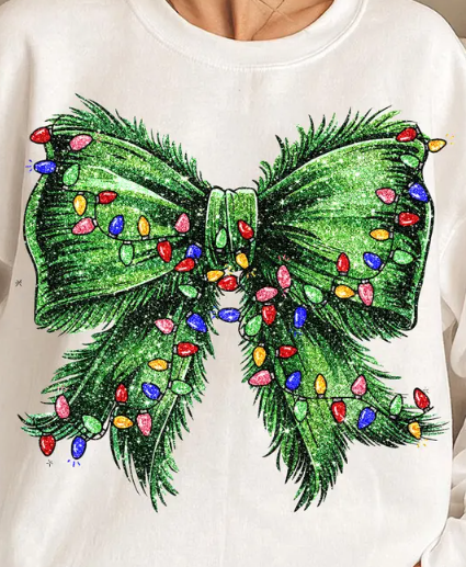 Grinch bow