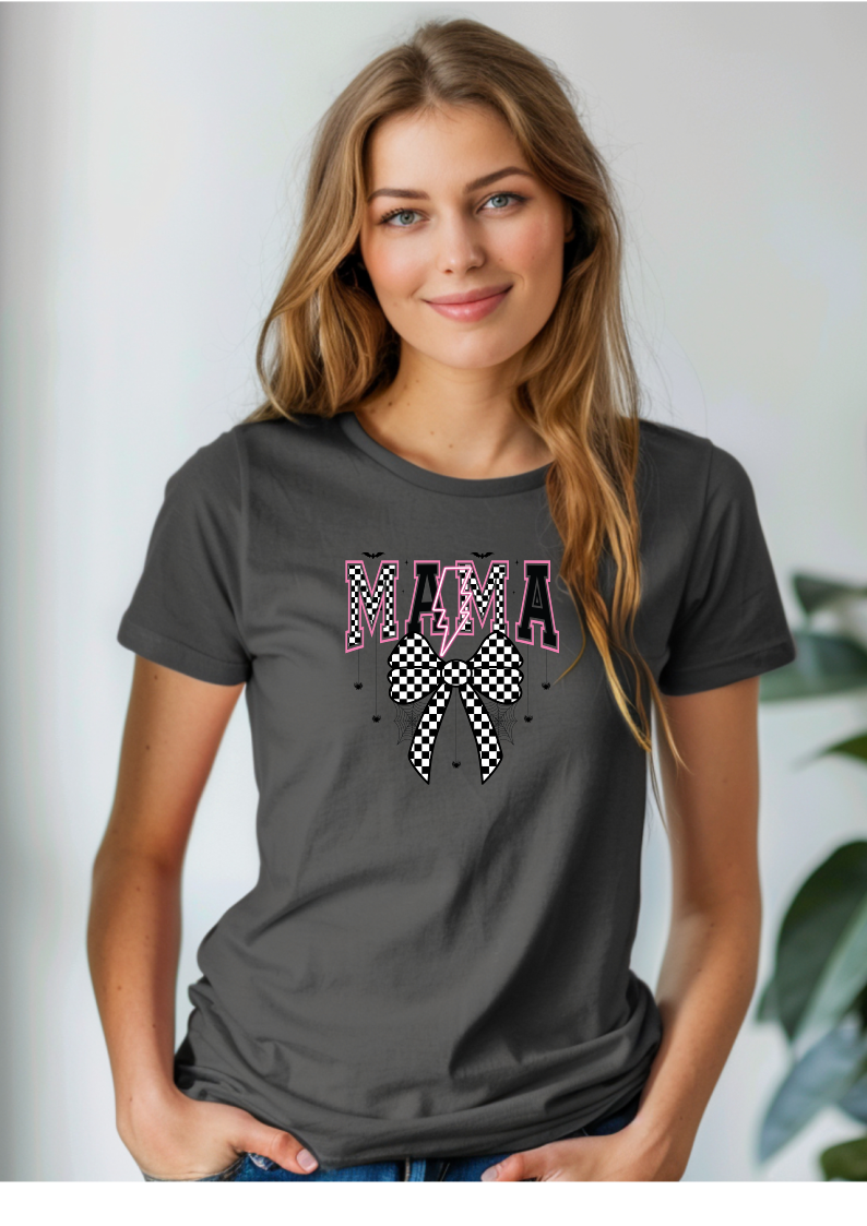Mama check Shirt