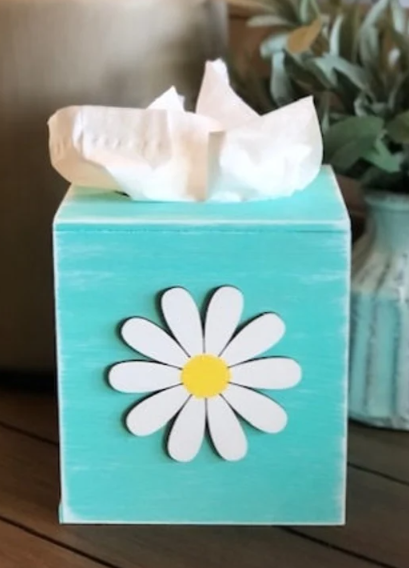 Tissue box covers