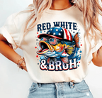 Red White & Bruh Shirt