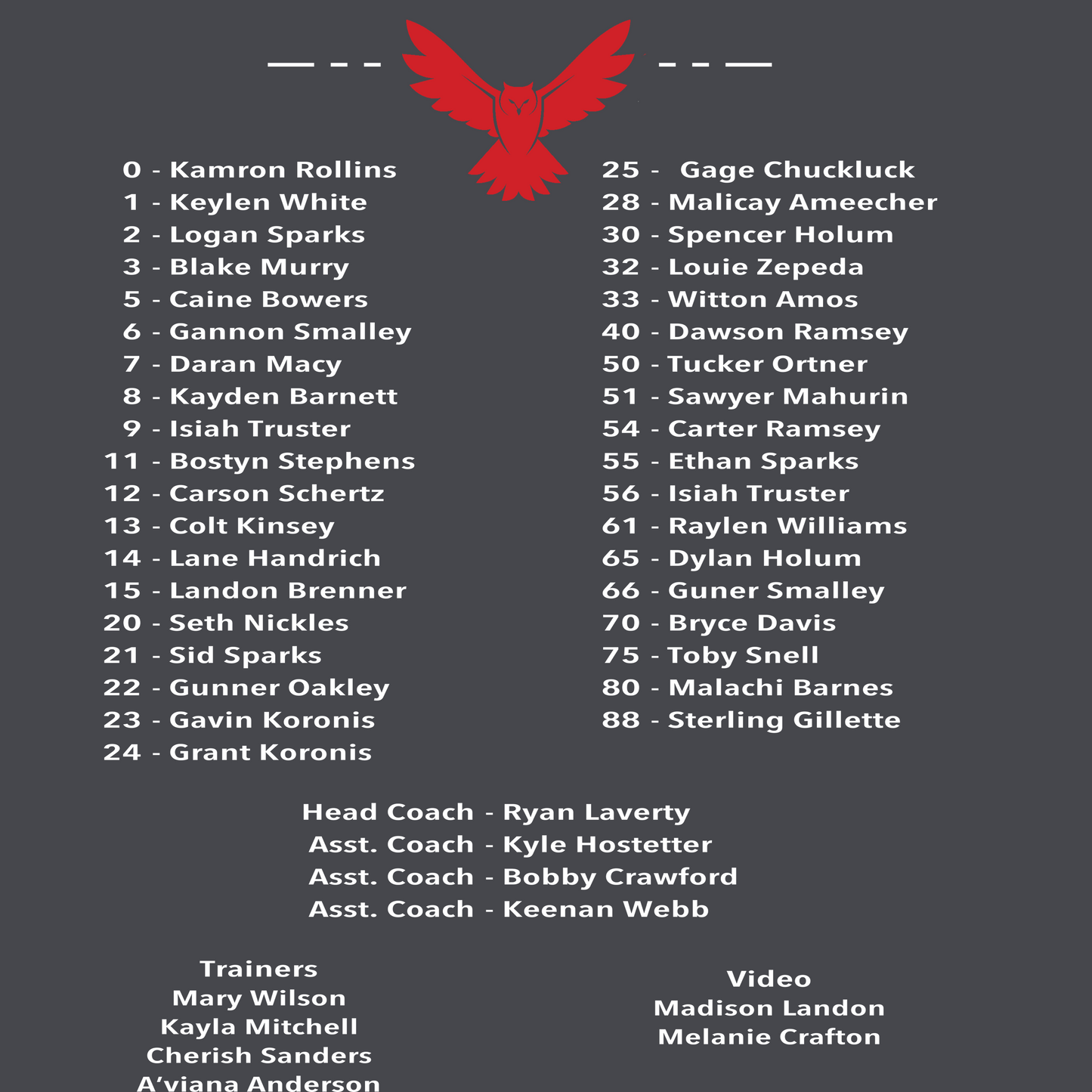 Fairland Football Playoff shirt