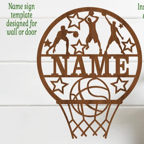 Basketball sign