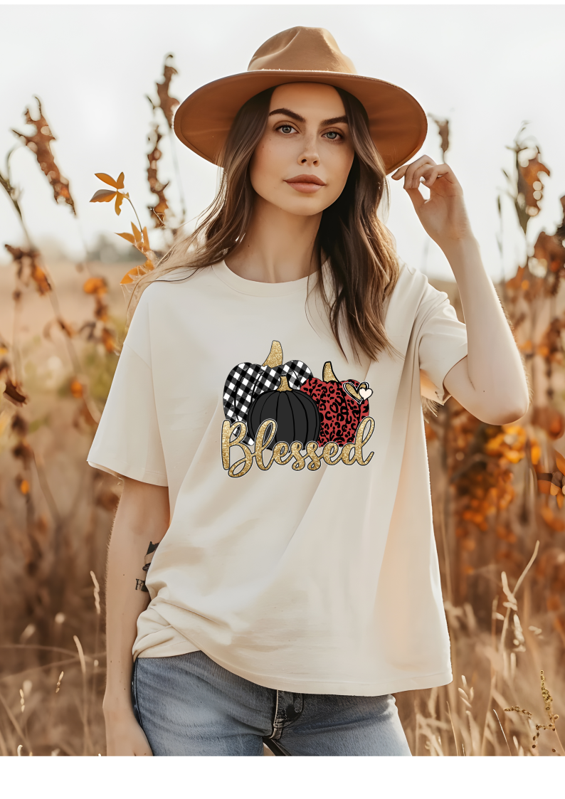 Blessed with 3 pumpkins