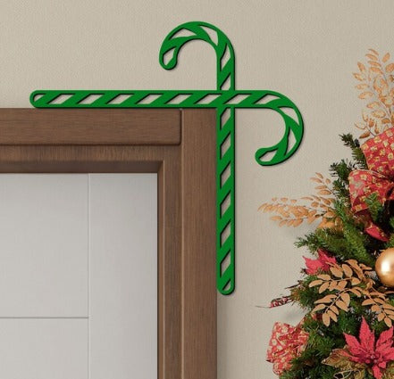 Candy cane door trim