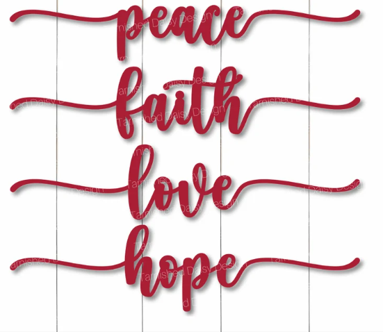 Christian home decor tags