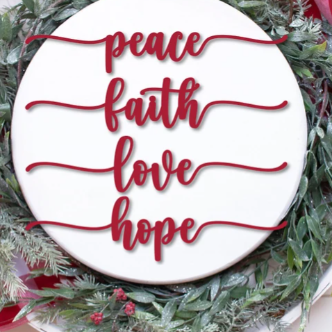 Christian home decor tags