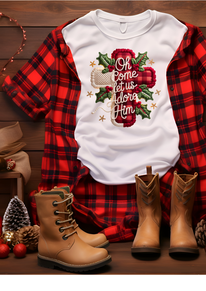 Oh Come let us adore Him