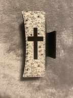 Cross with flowers