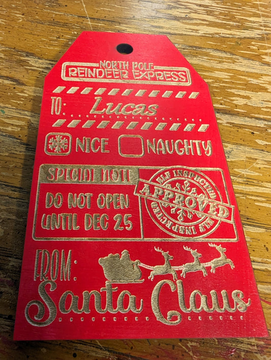 Santa tags