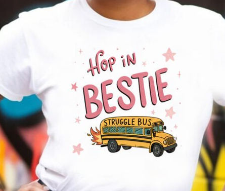 Hop in Bestie shirt