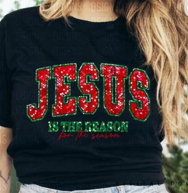 Jesus is the reason sparkle