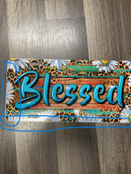 License plate BLESSED