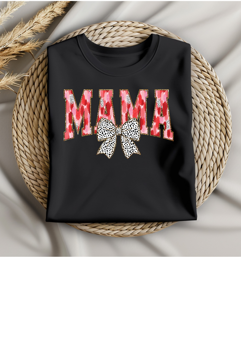 Mama brushstroke Valentine shirt