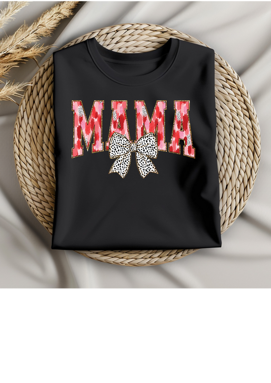 Mama brushstroke Valentine shirt