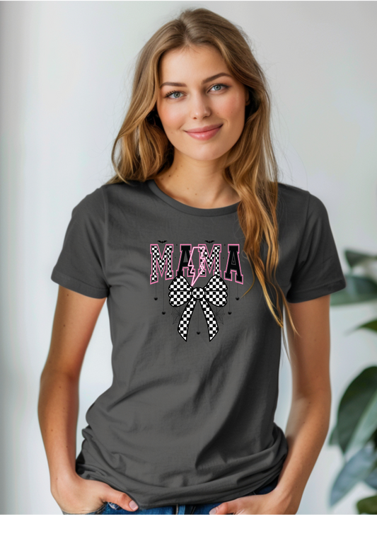 Mama check Shirt