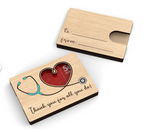 Nurse gift card holder
