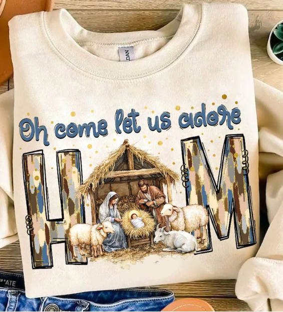 O come let us adore HIM