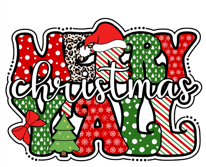 Merry Christmas prints