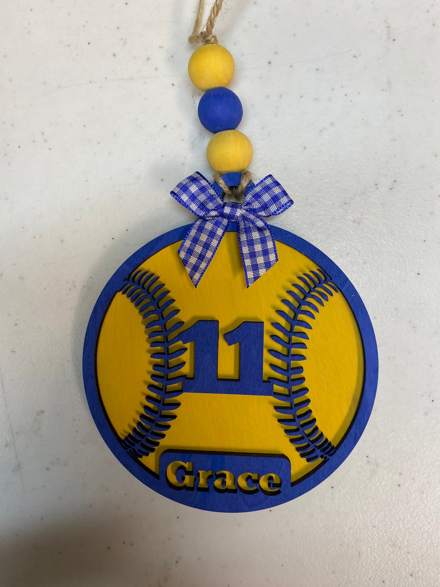 Softball charm