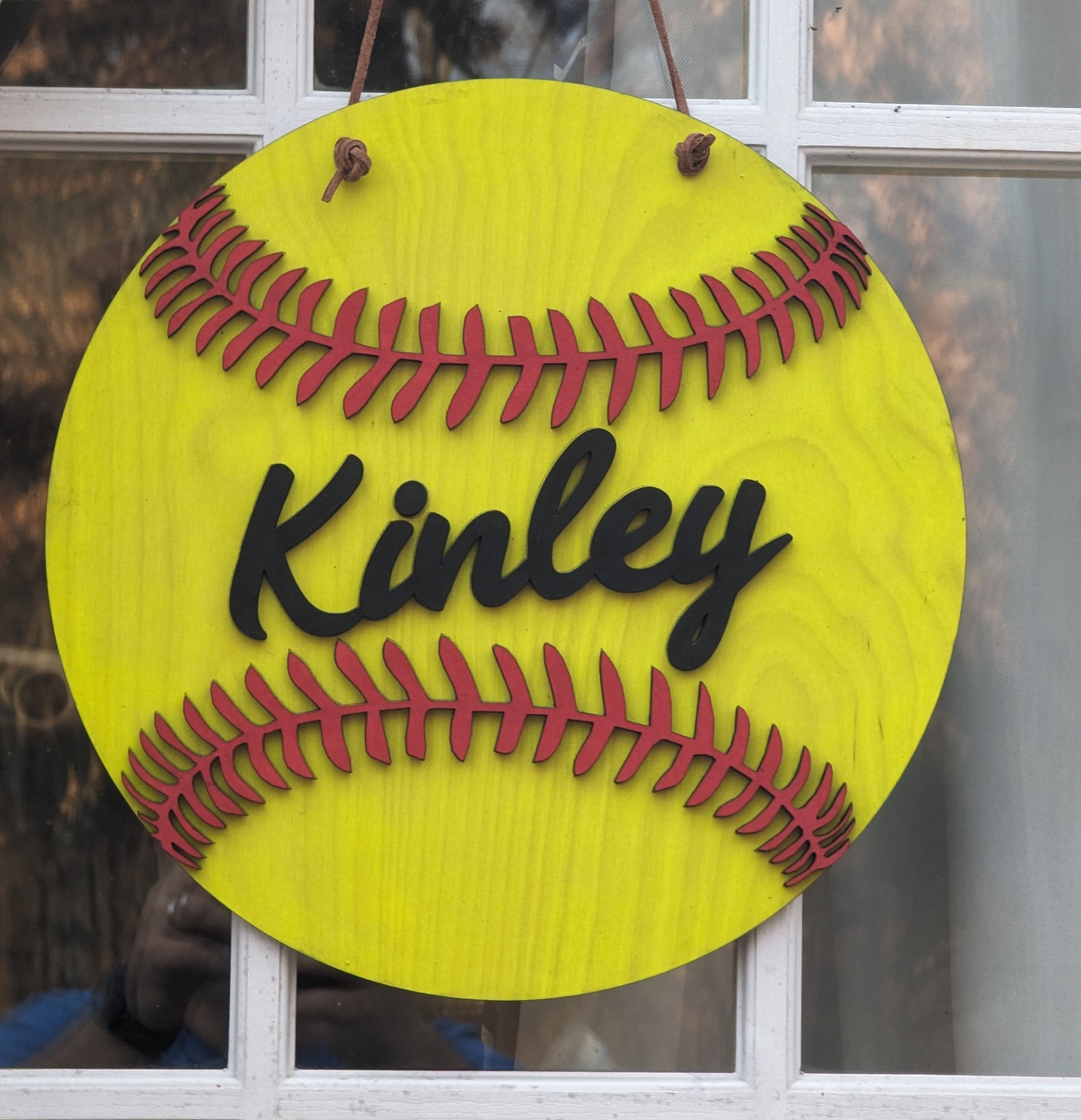 Softball Support. Sign Softball sign – 3 Wooden Crosses Craft & Wood Creations