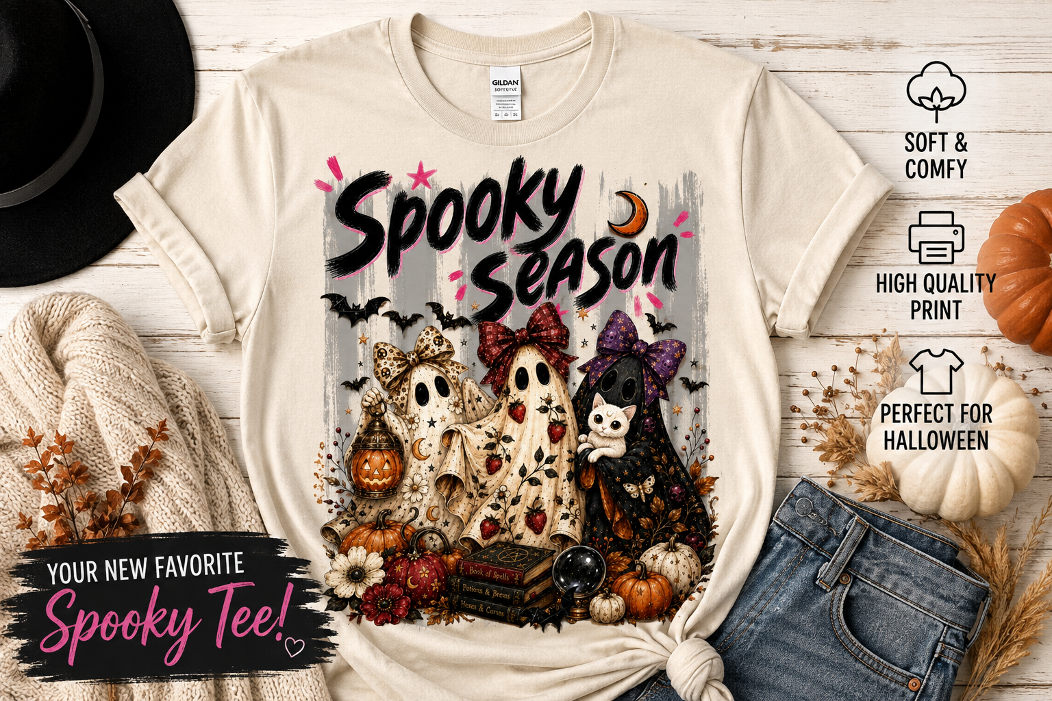 Spooky Season ghost Shirt
