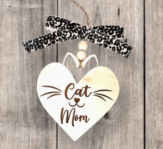 Cat mom charm