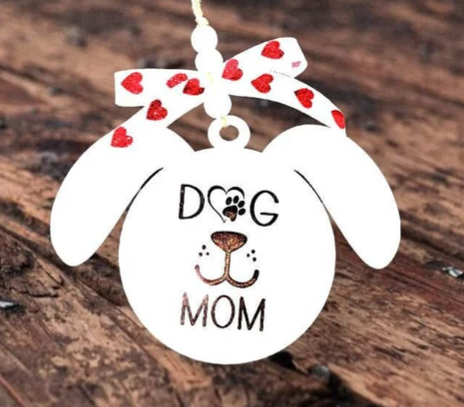 Dog mom charm