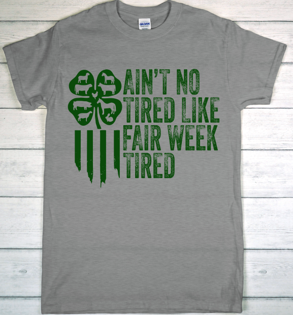 Fair Week Tired