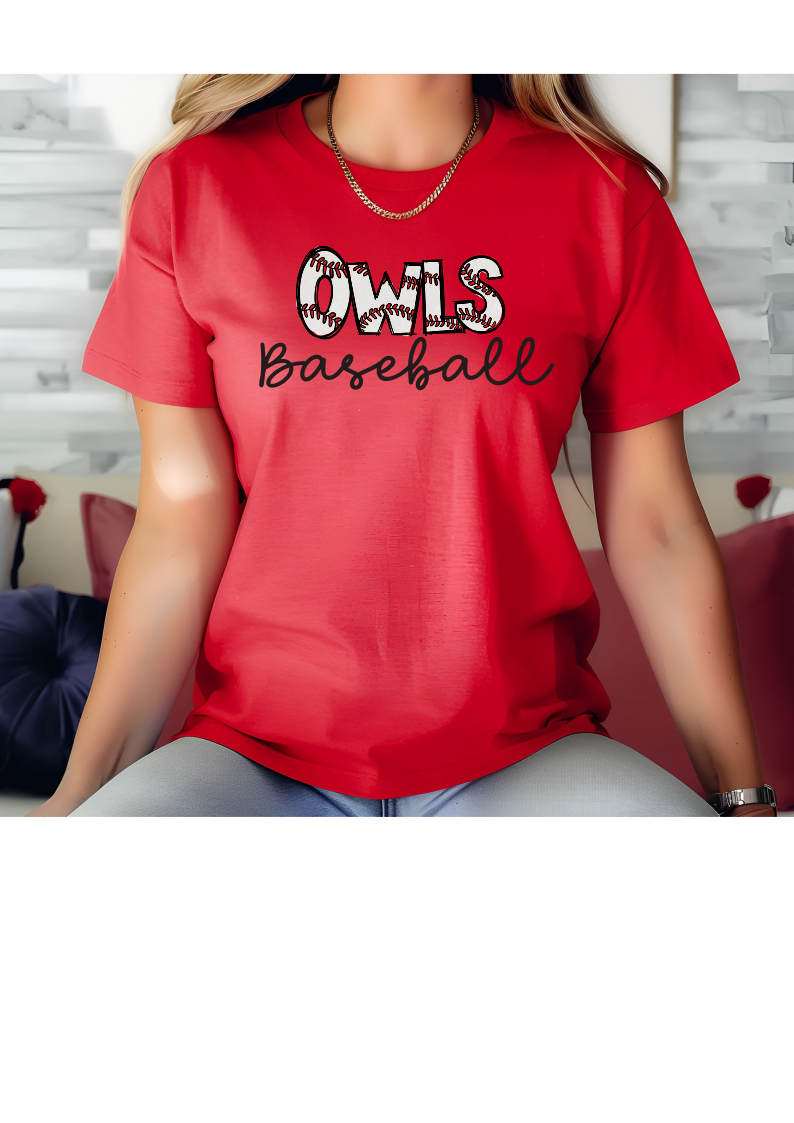 Owls baseball shirt