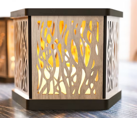 Lantern tea light holder