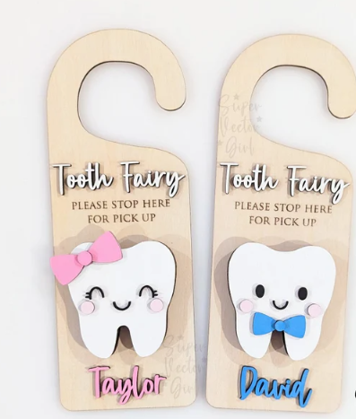 Tooth fairy hanger